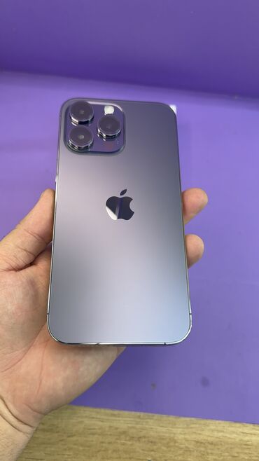 Apple iPhone: IPhone 14 Pro Max, Б/у, 256 ГБ, Коробка, 84 % — 14