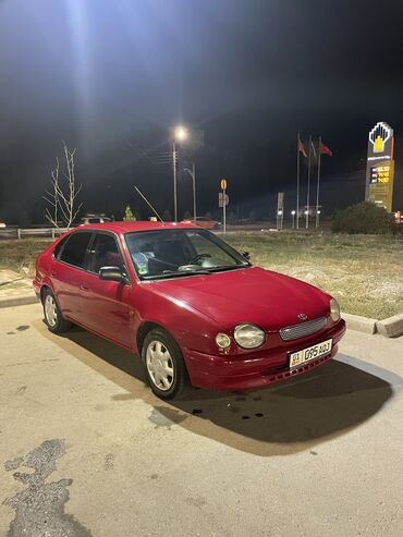 тойота 1999: Toyota Corolla: 1999 г., 1.3 л, Механика, Бензин, Хэтчбэк