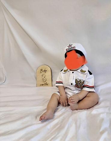 Комплекты одежды: Набор тематических костюмов для фотосессий малыша по месяцам — 8