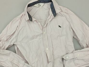 kurtki jesien: Shirt 10 years, condition - Good, pattern - Monochromatic, color - White