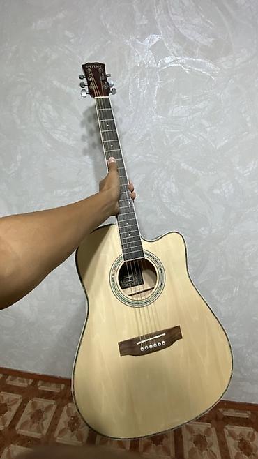 декан: Акустическая гитара Stiller, форма корпуса Dreadnought с вырезом — 4