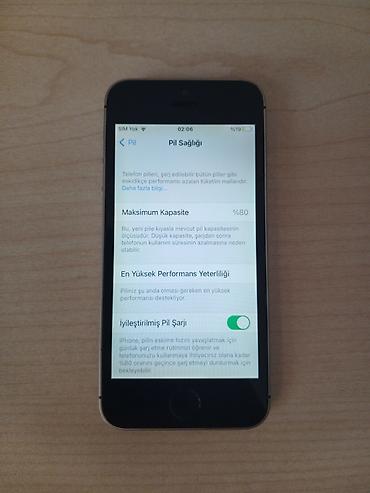 iphone xe: IPhone SE, 32 GB, Space Gray, Barmaq izi — 6