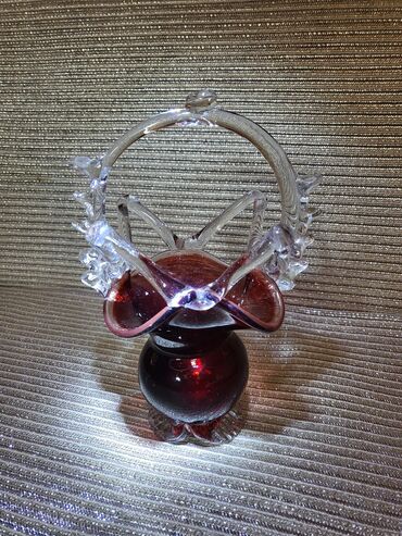 Ostali kućni dekor: Korpa, bоја - Bordo, Novo — 6