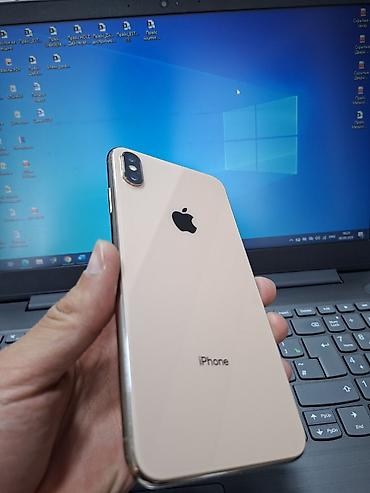 iphone xs цена в оше: IPhone Xs Max, Б/у, 256 ГБ, Золотой, Чехол, 82 % — 5
