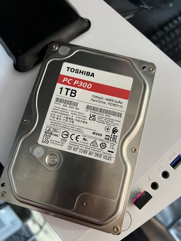 Жесткие диски, переносные винчестеры: Накопитель, Новый, Toshiba, HDD, 1 ТБ, 3.5", Для ПК