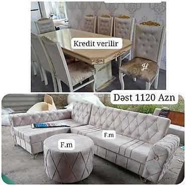 sederek ucuz mebel: Yeni, Masa və oturacaqlar, Divan, Kredit var — 1