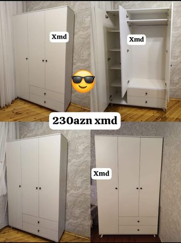 барби шкаф для одежды: Yeni, Düz dolab, Qarderob, paltar dolabı