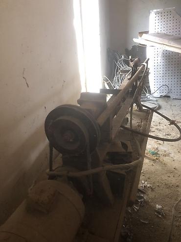 Tokar dəzgahı: Ağac torna dəzgahı 3fazali - Elektrik mühərriki ilə kəmər ötürücülü — 4