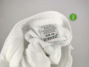 levis 524: Białe męskie spodnie Sunbird - Marka: Sunbird - Kolor: biały - — 6