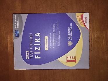 Məhsul: “2023 Test Toplusu – Fizika (I hissə)” Nəşriyyat: Dövlət