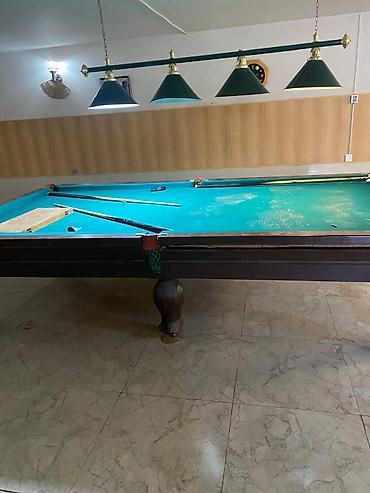 Digər mebel: Bilyard masası TƏCİLİ satılır, təmirə ehtiyacı var. Məkanın təmiri ilə — 4