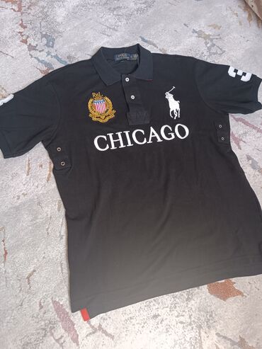 рубашки polo: Футболка XL (EU 42), цвет - Черный