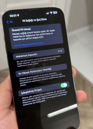 Apple iPhone: IPhone 13 Pro Max, 128 GB, Sierra Blue, Face ID -da lalafo.az — 10 Apple iPhone: IPhone 13 Pro Max, 128 GB, Sierra Blue, Face ID — 10