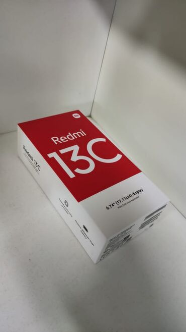 zapchasti xiaomi: Xiaomi, Redmi 13C, Жаңы, 128 ГБ, түсү - Кара, 2 SIM, eSIM
