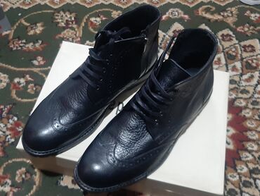 мужские батинки: Турецкая батинка Новая- Деми (весна-осень) кожанная внутри термо