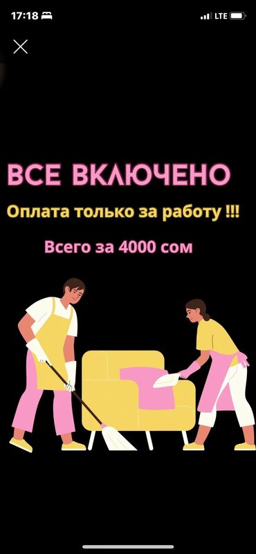 услуга транспорта: Уборка территории, Уборка снега, Уборка двора и сада, Другой