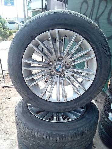 Транспорт: Колеса в сборе 225 / 55 / R 17, Всесезонная, Б/у, Комплект, Легковые, Литые, отверстий - 5 — 1
