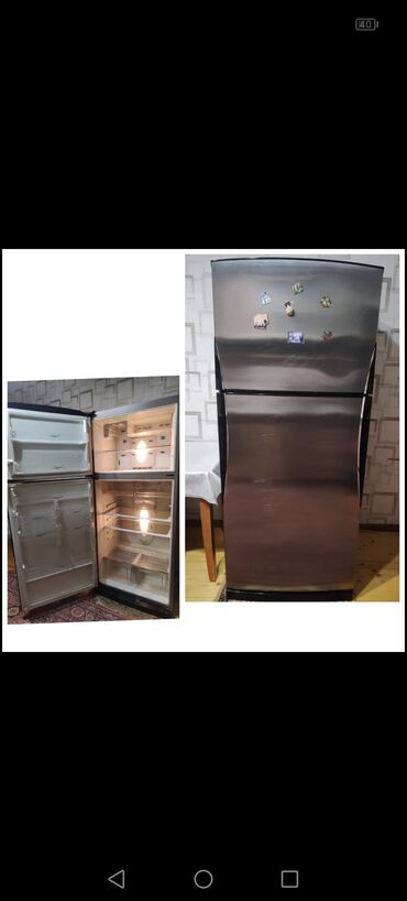 islemis soyuducu: Б/у Холодильник цвет - Серый