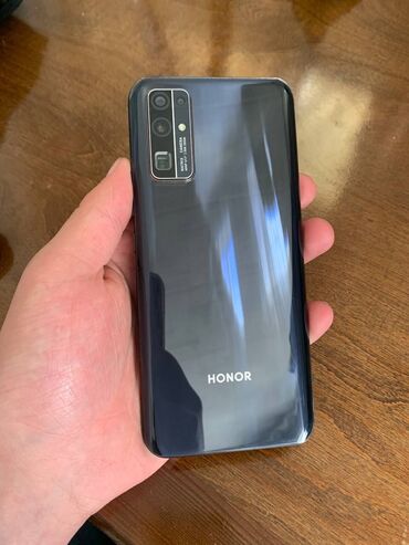 телефон койгуч: Honor 30, Б/у, 256 ГБ, цвет - Серый, 2 SIM