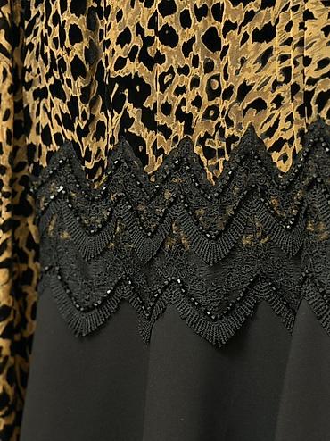 leopard: Leopar naxışlı qadın donu - Üst hissə: qara-qəhvəyi leopar printli — 4