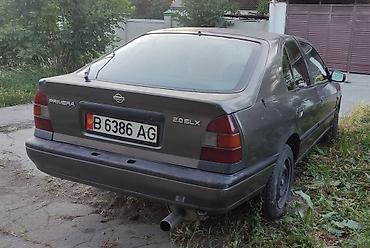 наклейка на афто: Nissan Primera: 1993 г., 2 л, Механика, Бензин, Седан — 2