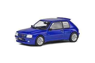 bmx rog: 🔵 Peugeot 205 Dimma – Blue Metallic – 1989 – 1:43 Solido Solido — 1