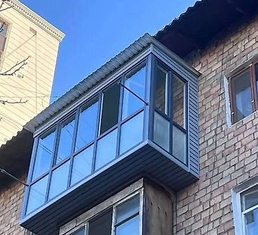 металлопластик: Остекление и облицовка балконов и лоджий под ключ+ 4+++21131 - — 5