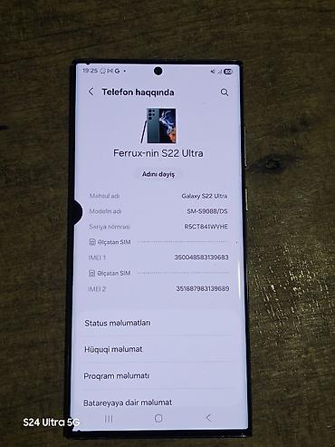 sim kredit: Samsung Galaxy S22 Ultra, rəng - Yaşıl, İki sim kartlı — 3