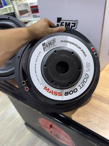 нет времени: Сабвуферный комплект AMP Energy of Sound - Сабвуфер: AMP MASS 800 — 8