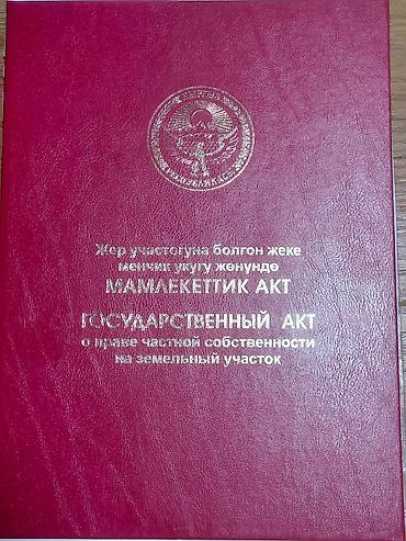 Жер тилкелери: 15 соток, Курулуш, Кызыл китеп — 1