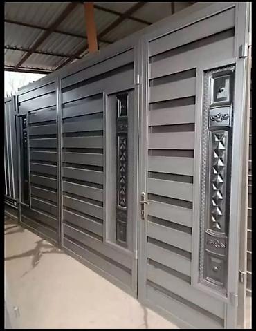 Распашные ворота: Металлические ворота и калитки современного дизайна - Материал — 1