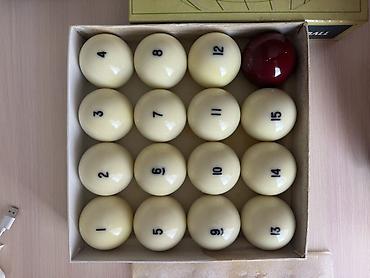 бильярдный шары: Набор шаров для бильярда Nodleman Series Pool Ball. - Полный — 1