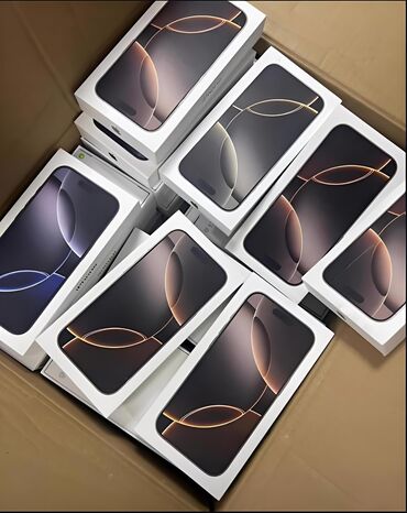 Apple iPhone: IPhone 16 Pro, 128 GB, Desert Titanium, Zəmanət