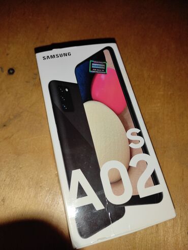 Samsung: Samsung A02 S, 32 GB, rəng - Qara, Sensor, Barmaq izi, İki sim kartlı