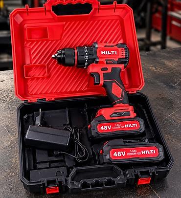 Инструменты: Аккумуляторный шуруповерт HILTI 48V (комплект) Профессиональный — 2