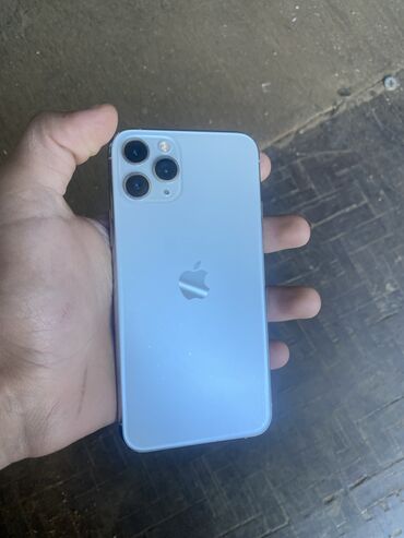 айфон с айклаудом: IPhone 11 Pro, Колдонулган, 256 ГБ, Ак, 72 %