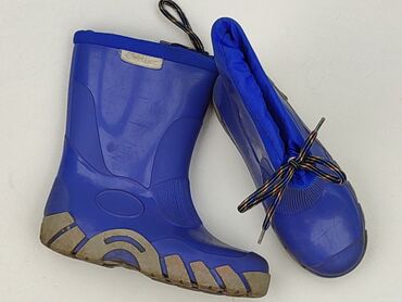 wysokie buty dla chlopca: Rain boots, 29, condition - Very good