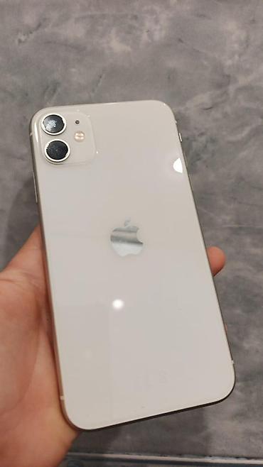iphone plus 7: IPhone 11, 128 GB, Ağ, Simsiz şarj, Face ID, Sənədlərlə — 1