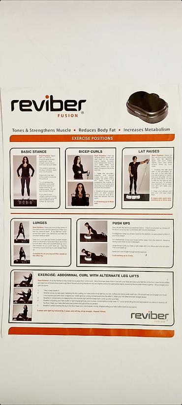 Ostale sprave za vežbanje: ★ Na prodaju Reviber Fusion Oscillating Vibration Plate Exerciser — 17
