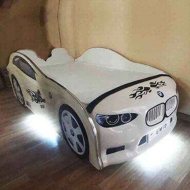 Uşaq üçün maşın çarpayıları: Yeni, Hazır, Maşın-çarpayı, Matras ilə, Siyirməsiz — 10