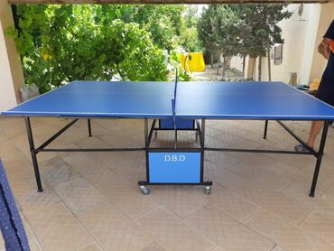 бассейны в баку цены: Təkərli yığılıb açılan rahat daşınan tenis stolu. Yenidir. Ölçüləri