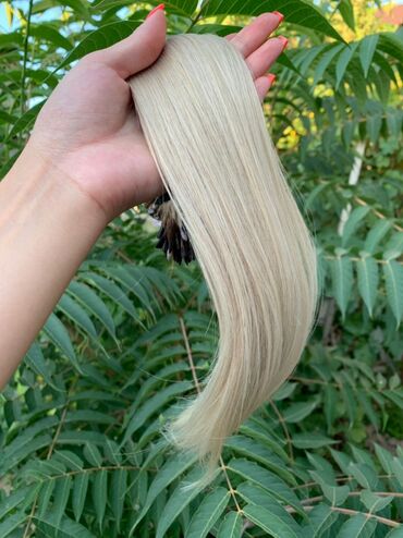 волосы б: Продаю волос блонд ! Б|у носила 2,5 месяца 40 -42 см покупала за