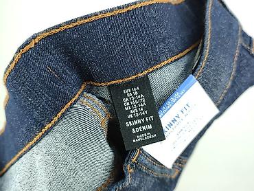spodnice bombki: Spodnie jeansowe, H&M, 14 lat, 164, stan - Idealny — 4