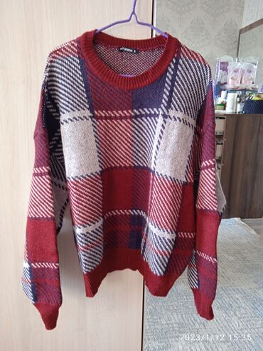 трикотажный джемпер: Женский свитер S (EU 36), цвет - Красный, Terranova