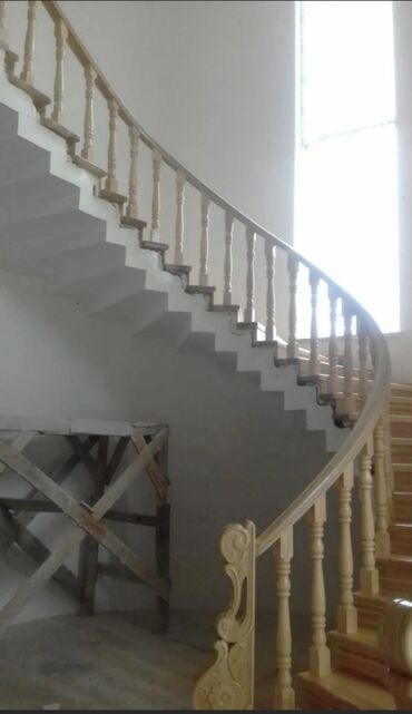 Sifarişlə digər mebel: Taxta pilləkənlərin,qapıların,stol-stulların,besetkalarln və s — 17