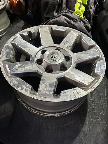 диск 15 радиус: Литые Диски R 17 Toyota, Комплект, отверстий - 6, Б/у — 3