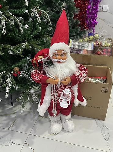 Şaxta baba teze mallar 🔺80 sm Santa claus Yeni il ucun saxta baba