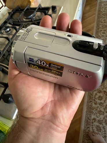 əl kamerası: Sony dcr-sx45 30gb kamera