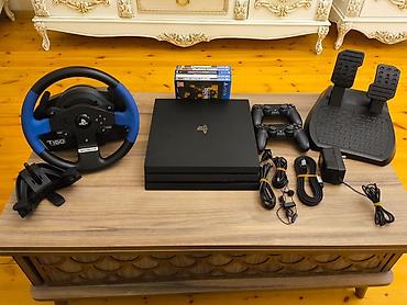 Аренда оборудования: Dəst olaraq Satılır Race set T150 PlayStation 4 pro 1 tb iki ədəd — 1