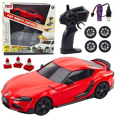 дрифт машына: Toyota Supra Радиоуправляемая дрифт‑машина 4WD - Полный привод 4WD — 1